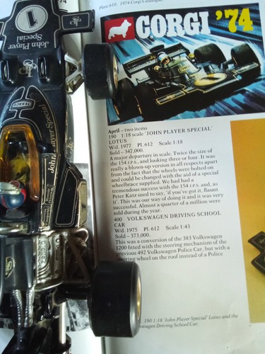 Corgi 190 jps lotus formula - jps,